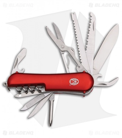 Coleman Ember III Pocket Knife 3.00" Red Aluminum CMN1085