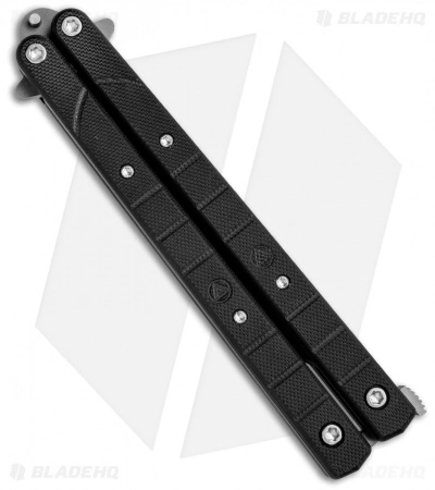 Combative Edge L1 Legacy Butterfly Knife G-10 (4.25" Bead Blast) Balisong - Image 2