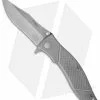 Combative Edge Draco D1 Spring Assisted Knife Gray (3.5" Bead Blast)