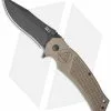 Combative Edge M1-Assist Knife Flat Dark Earth (3.875" Black)