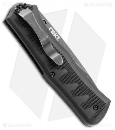 CRKT, Ruger CRKT Ruger Knives Crack Shot: Compact A/O Knife (3.5" Black SW Serr) R1202K - Image 2