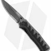 CRKT, Ruger CRKT Ruger Knives Crack Shot: Compact A/O Knife (3.5" Black SW Serr) R1202K
