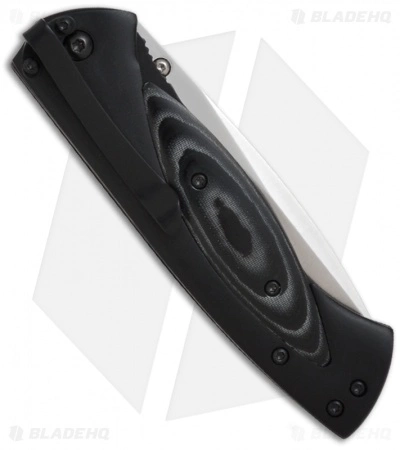 CRKT Vertex DP Assisted Opening Knife W/Micarta Scales (3.125" Satin Plain) 1040 - Image 2