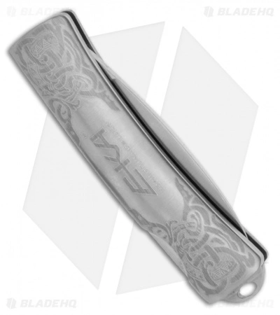 EKA Classic 5 Folding Stainless Steel Pocket Knife (2.32" Satin Plain) - Image 2