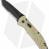 Gerber Propel Downrange AO Knife Desert Tan Assisted Opening (3.5" Black Serr)
