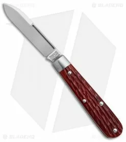 Great Eastern Cutlery GEC #14 Tidoute Boy's Knife 2.325" Red Jigged Bone 142116