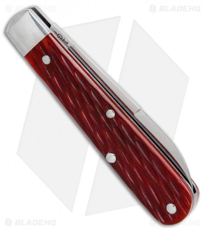 Great Eastern Cutlery GEC #14 Tidoute Boy's Knife 2.325" Red Jigged Bone 142116 - Image 3