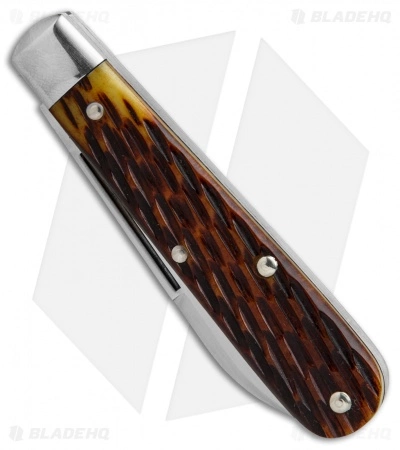 Great Eastern Cutlery GEC #14 Tidoute Boy's Knife 2.325" Yellow Jigged Bone 142116 - Image 2