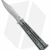 Hom Design Basilisk-R Balisong Butterfly Knife Gray/Black G10 (Bead Blast)
