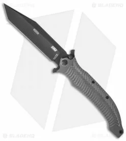 HTM Knives HTM Darrel Ralph AXD 5.5 Manual Folder Knife Bead Blast Ti (5.5" Black)