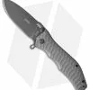 HTM Knives HTM Darrel Ralph Large Gun Hammer Torpedo Spring Assisted Knife GRY (3.8" Black)