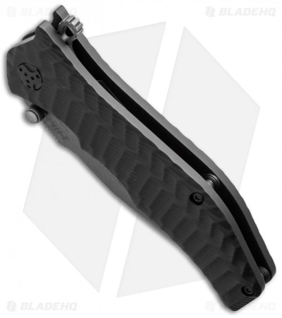 HTM Knives HTM Gun Hammer Tanto Spring Assisted Knife (3.5" BB Compound) - Image 3