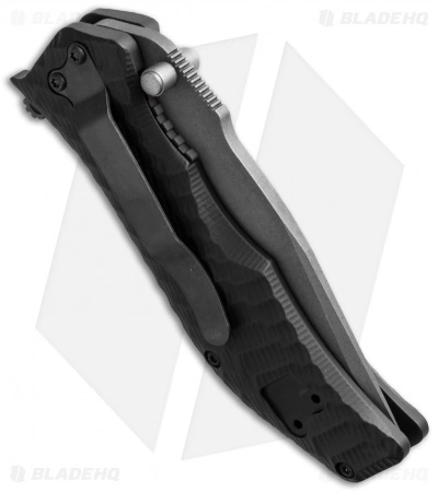 HTM Knives HTM Gun Hammer Tanto Spring Assisted Knife (3.5" BB Compound) - Image 2