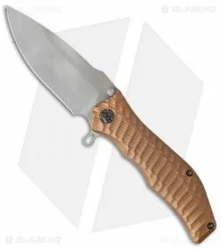 HTM Knives HTM Darrel Ralph Gun Hammer Torpedo Spring Assisted Knife Copper (3.5" Gray)