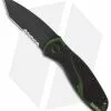 Kershaw Blur Tanto Assisted Opening Knife Green (3.375" Black Serr) 1670BGTST