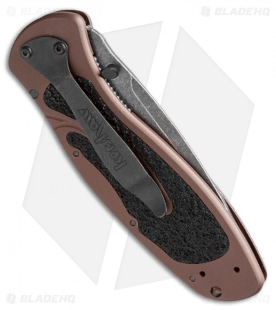 Kershaw Blur Assisted Opening Knife Brown (BlackWash Elmax) 1670BWBR - Image 2