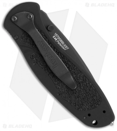 Kershaw Blur Assisted Opening Knife Black (3.375" Black Serr) 1670GBBLKST - Image 2