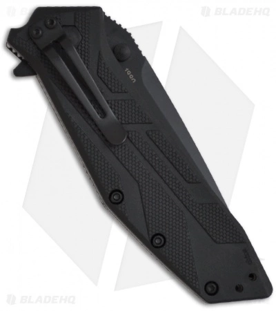 Kershaw Brawler Assisted Opening Knife (3.25" Black) 1990 - Image 2