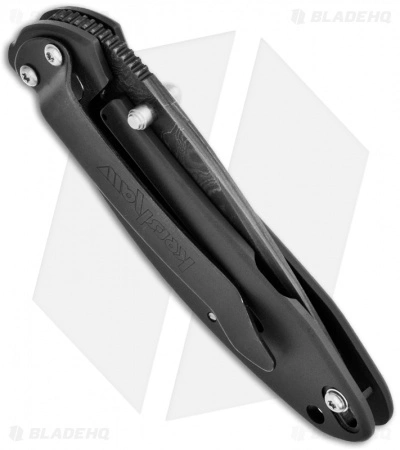 Kershaw Scallion Assisted Opening Knife Black (2.25" Damascus) 1620DAMBK - Image 3