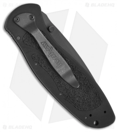 Kershaw Blur Assisted Opening Knife Black (3.375" Black Serr) 1670BLKST - Image 2