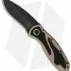 Kershaw Blur Assisted Opening Knife Desert Sand (3.375" Black) 1670DSBLK