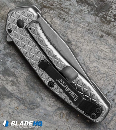 Kershaw Cathode Assisted Opening Flipper Knife (2.25" Stonewash) 1324 - Image 3