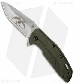 Kershaw Duck Commander Dunbar Assisted Opening Knife (3" Bead Blast) 7420DCX