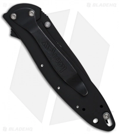 Kershaw Leek Assisted Opening Knife (3" Black Serr) 1660CKTST - Image 2