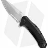 Kershaw Link Assisted Opening Flipper Knife (3.25" Stonewash Serr) 1776ST
