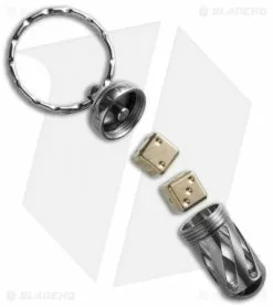 LionSteel Acorn Dice Keychain (Brass) DDOT