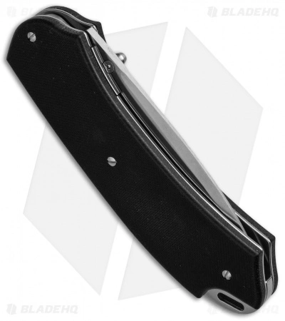 Maserin Birdland Liner Lock Knife Black G-10 (3" Satin) 396/G10N - Image 2