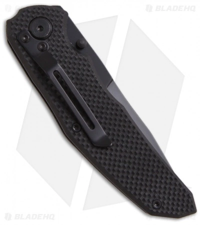 Meyerco Yakuza Spring Assisted Knife (3.25" Black Serr) - Image 2