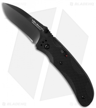 Ontario Knife Company Ontario Joe Pardue Utilitac I Spring Assisted Knife (3" Black) 8873 OKC