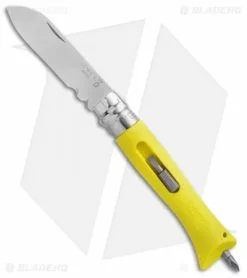 Opinel No. 9 DIY Folding Knife Yellow (3.25" Satin) 001792