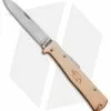 Otter Mercator Lockback Folding Knife Copper (3.5" Satin) CS