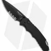 Pro-Tech Lerch TR-5 Spring Assisted Knife Black (3.25" Black Serr) SA.4