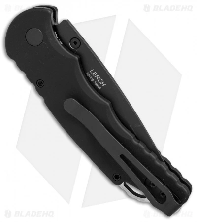 Pro-Tech Lerch TR-5 Spring Assisted Knife Black (3.25" Black Serr) SA.4 - Image 3