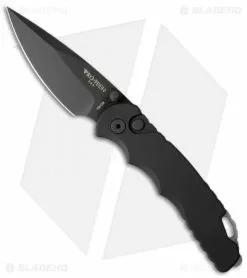 Pro-Tech Lerch TR-5 Spring Assisted Knife Black (3.25" Black) SA.3