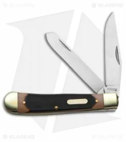 Old Timer Large Gunstock Trapper Knife 4.125" Sawcut 95OT