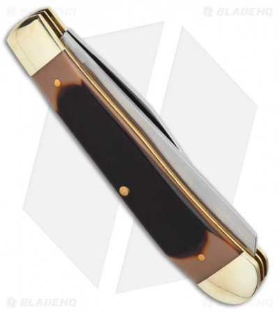 Old Timer Large Gunstock Trapper Knife 4.125" Sawcut 95OT - Image 2