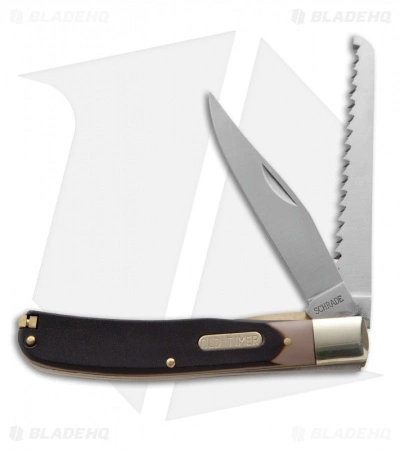 Old Timer Buzzsaw Trapper Knife 4.125" Sawcut 97OT