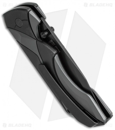 Schrade 24/7 MAGIC Spring Assisted Knife Gray/Black (3.25" Black) SCHA8B - Image 2