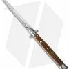 SKM 13" Italian Stiletto Automatic Knife Staminawood (5.7" Satin Bayonet)