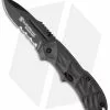 Smith & Wesson Small Black Ops SWBLOP3SMS Drop Point Knife (2.5" Serr)