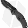 Smith & Wesson Black Ops SWBLOP4BS Spring Assisted Knife (3.35" Black Serr)