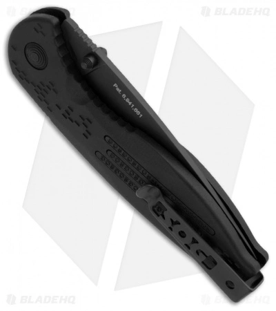 SOG Aegis Knife Spring Assisted Blade (3.5" Black) AE-02 - Image 2