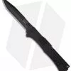 SOG SlimJim XL Black Assisted Opening Knife (4.18" Black Plain) SJ-52