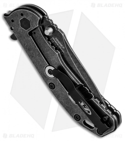 Zero Tolerance Hinderer 0566BWCF Assisted Opening Knife Carbon Fiber (BlackWash) - Image 2